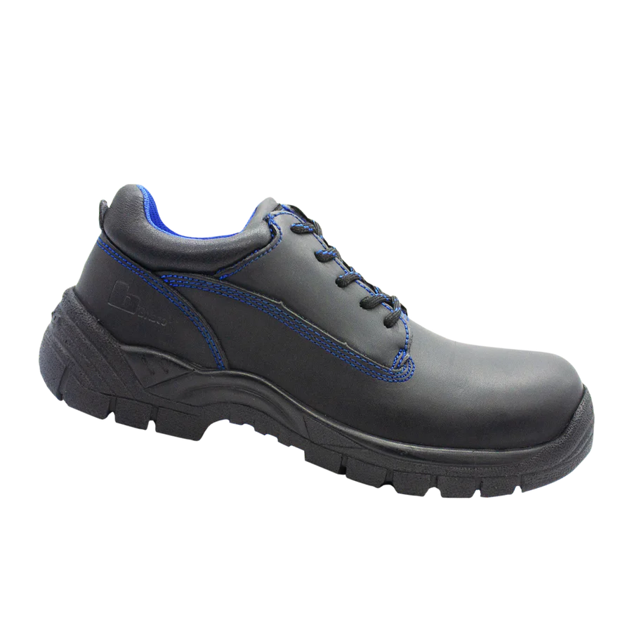 ZAPATOS DE SEGURIDAD CLG COLOR NEGRO Y MATERIAL DE PIEL