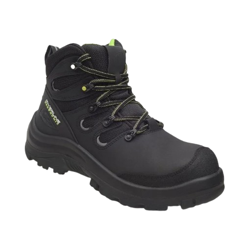 Botas de Seguridad Energy Negro Riverline Vista Lateral Vista lateral de las Botas de Seguridad Energy color negro de Riverline.