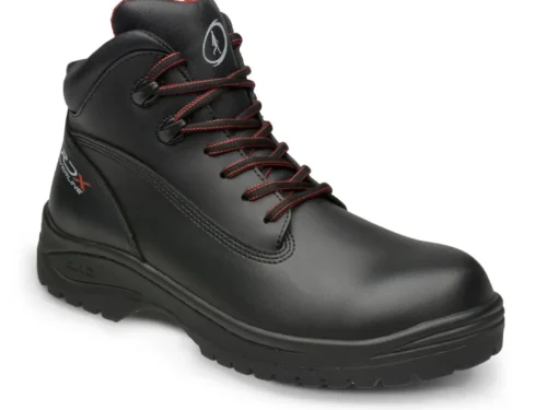 Bota de seguridad RDX negra Riverline Ergonomic vista frontal