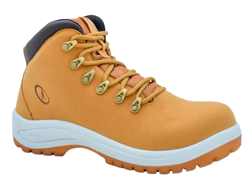 Botas de Seguridad Air X – Miel Vista Frontal Botas de Seguridad Air X Riverline color miel vista frontal