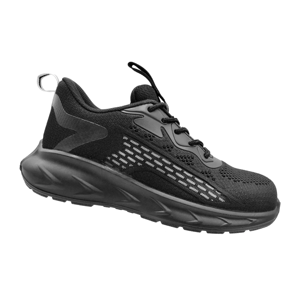Tenis de Seguridad PXB Brisco color negro vista lateral